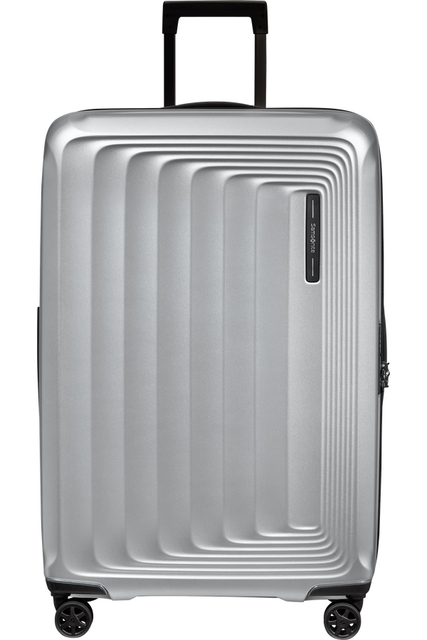Samsonite Nuon Spinner Expandable 75cm  Matt Silver