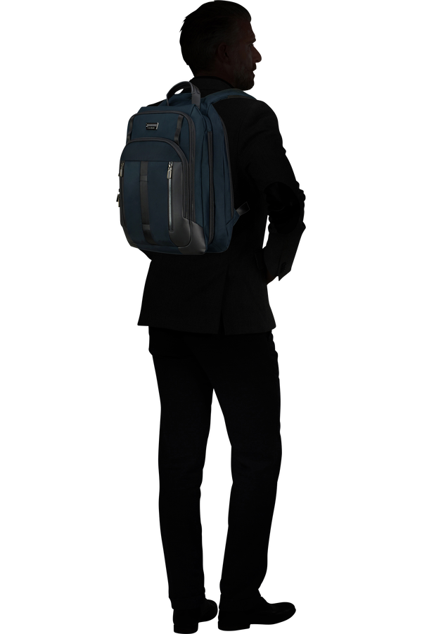 Samsonite Urban-Eye Accordion Backpack 15.6'  Bleu Samsonite Urban-Eye Accordion Backpack 15.6'  Bleu