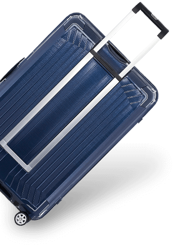 Personalise your suitcase with free laser engraving