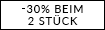 Jetzt 30% Rabatt beim Kauf von 2 St&uuml;ck! 15/06/2018 tem 28/06/2018